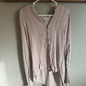 Lucky Brand cream button-Down Shirt